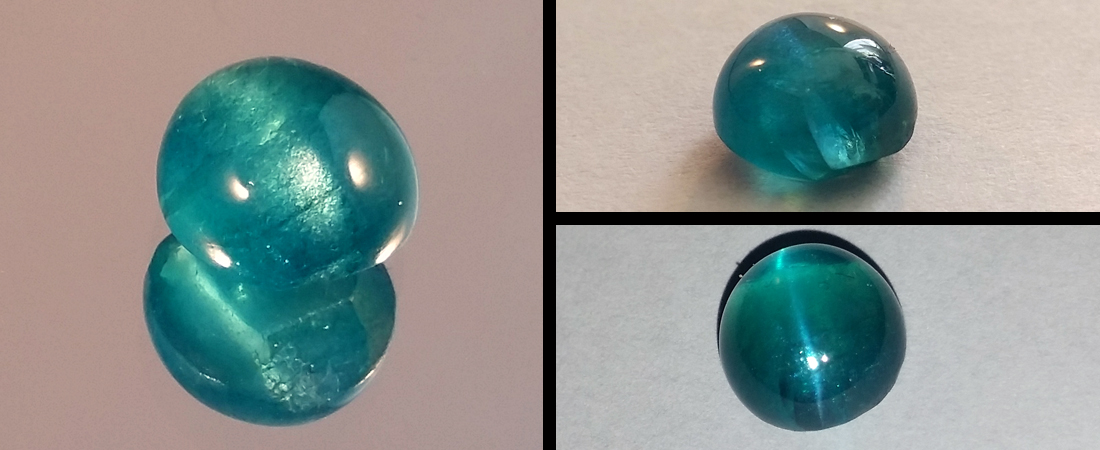 Edelstein Gem Gemstone Apatit Katzenauge