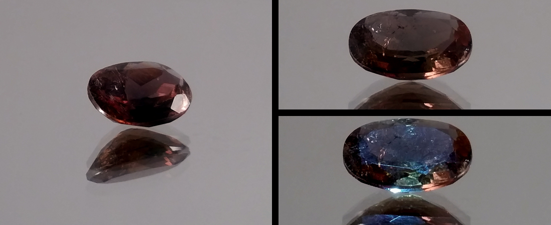 Edelstein Gem Gemstone Axinit