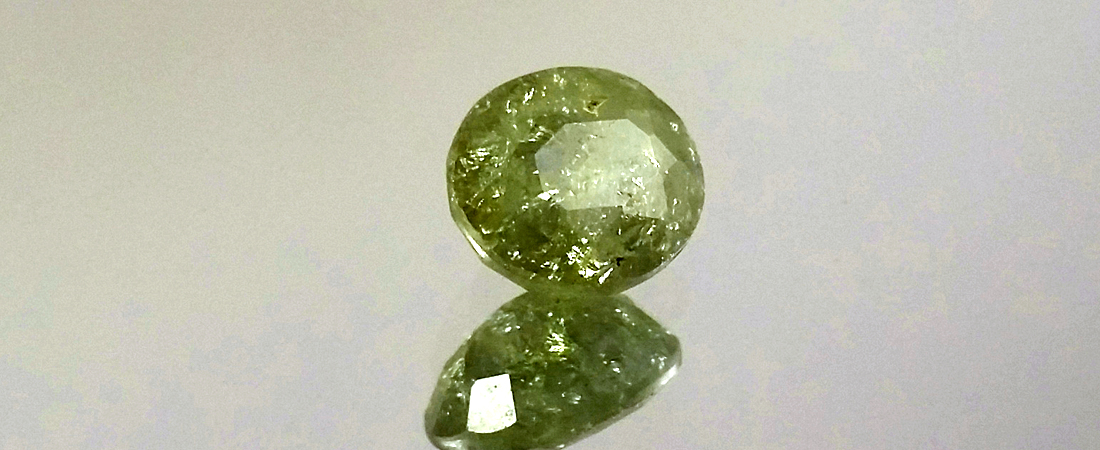 Edelstein Gem Gemstone Demantoid