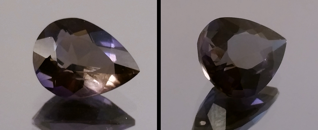 Edelstein Gem Gemstone Iolith - Iolite
