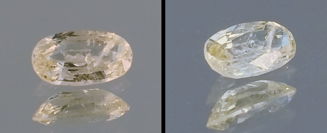 Edelstein Gem Gemstone Klinohumit