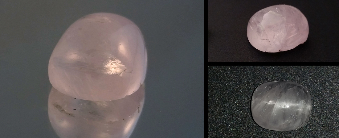 Edelstein Gem Gemstone Kunzit Katzenauge Cat Eye