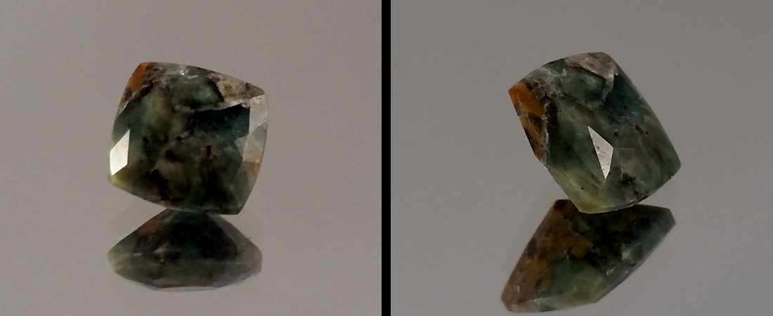 Edelstein Gem Gemstone Chrom Lawsonit - Chromian Lawsonite