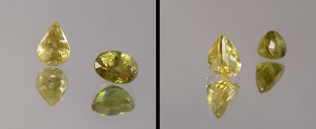 Edelstein Gem Gemstone Sphen