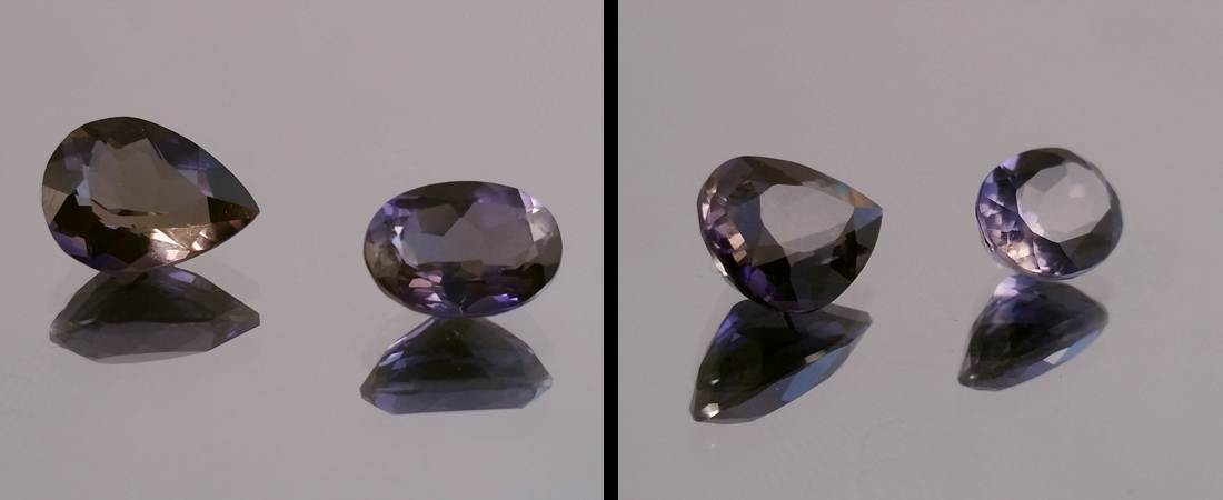 Edelstein Gem Gemstone Iolith