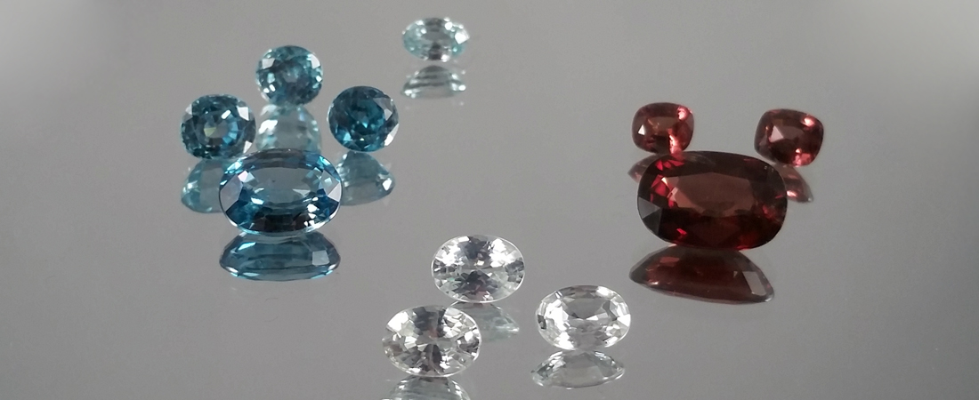 Edelstein Gem Gemstone Zirkon